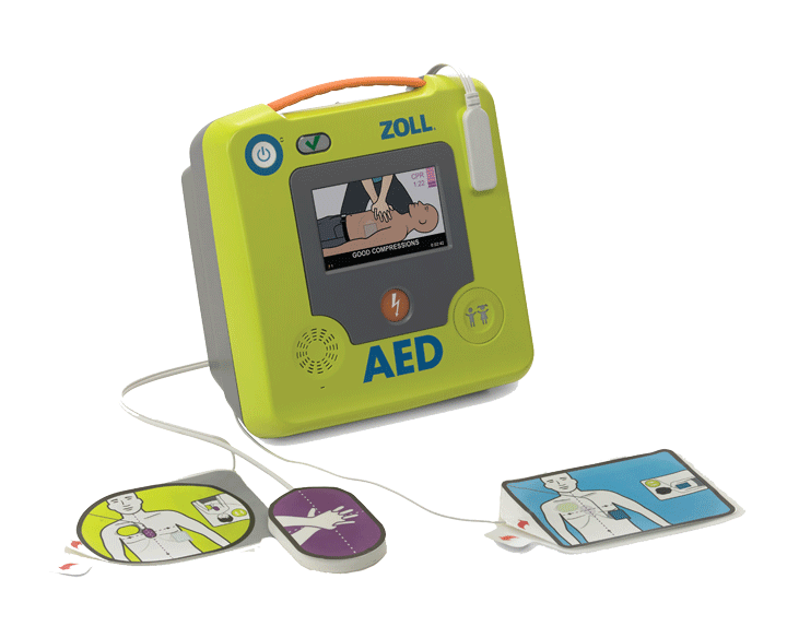 ZOLL AED 3 defibrillator with colour touchscreen